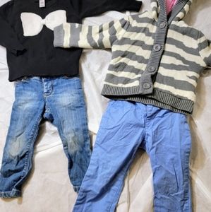 18-24 month girl clothes 4 PC